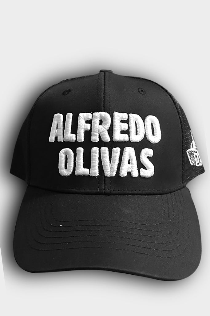 Gorra Blanca Alfredo Olivas Original - Mercancía Oficial Alfredo Olivas