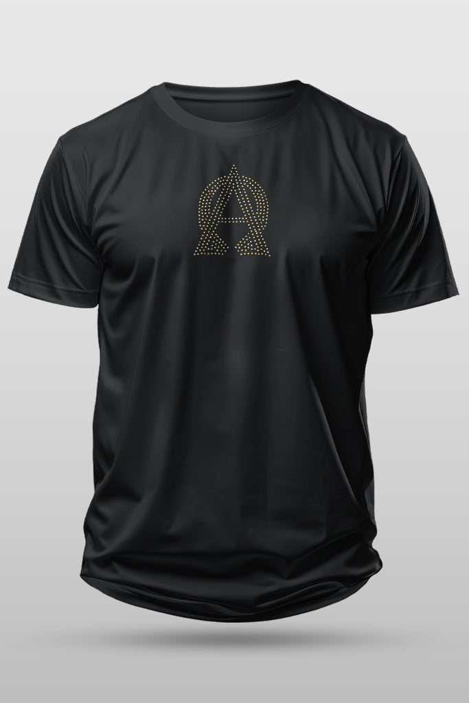 Playera Brillos Dorada AO