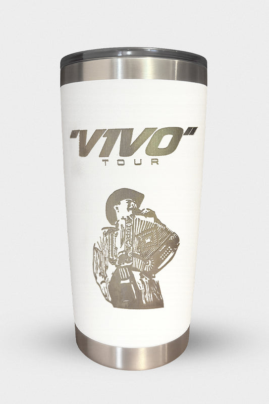 Termo Vivo Tour Blanco