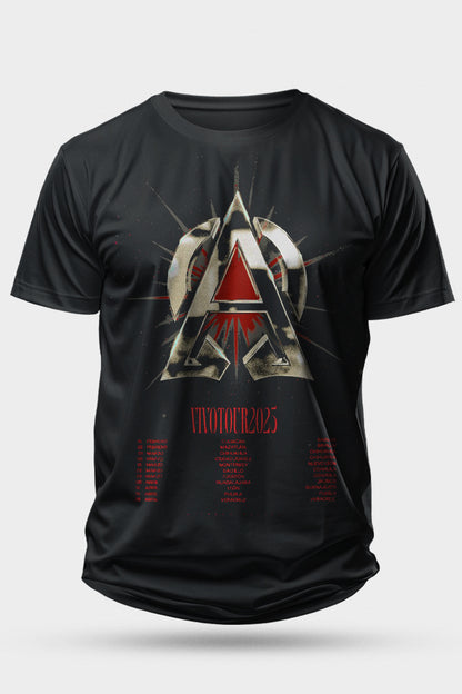 Playera Nueva AO + Fechas Original - Mercancía Oficial Alfredo Olivas